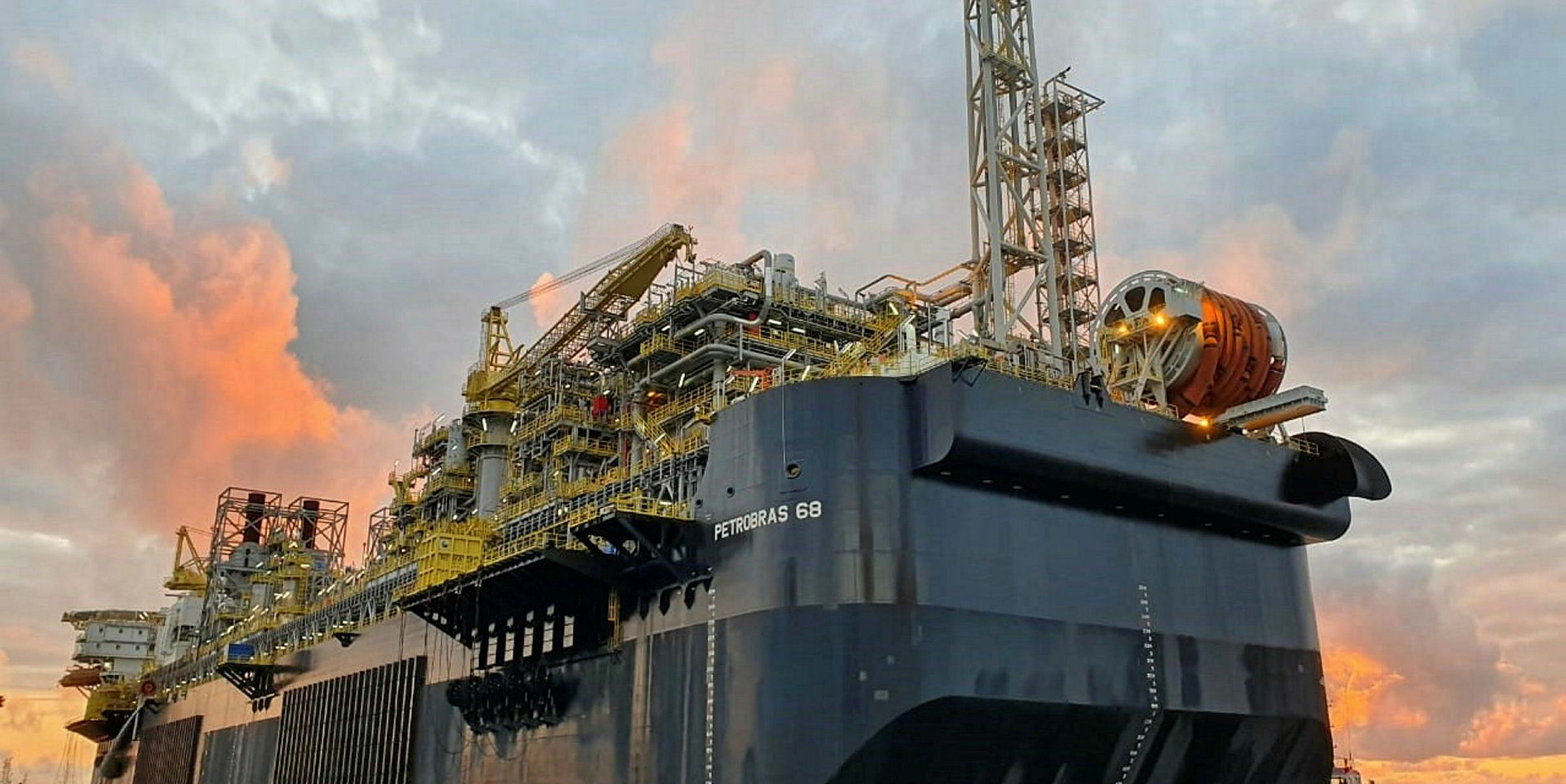 First Production At P 68 FPSO Off Brazil Upstream Online