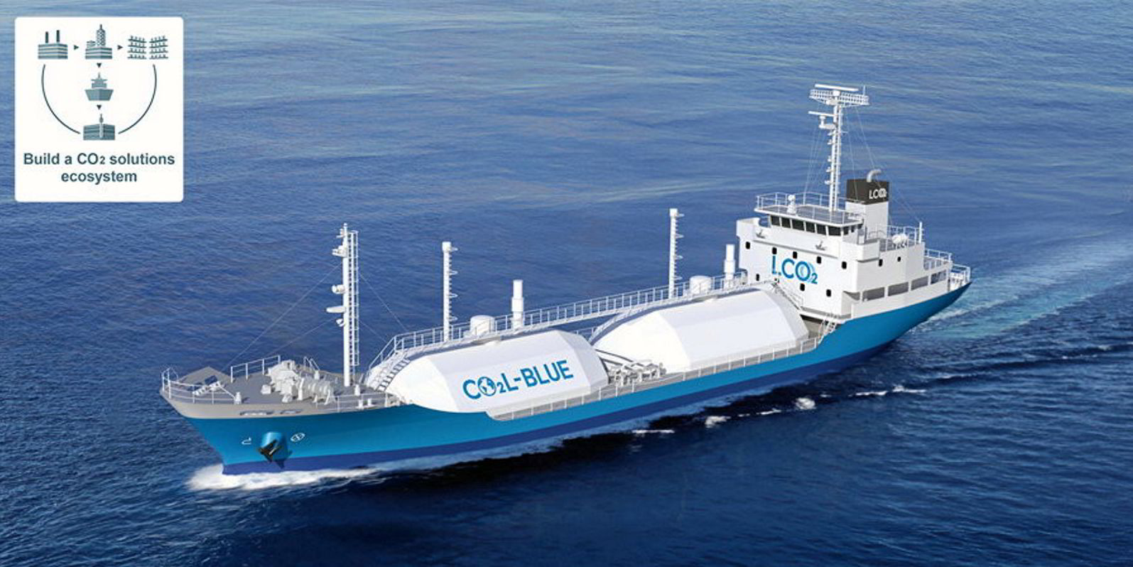 Mitsubishi To Build Liquefied CO2 Carrier For CCUS While It Also Flags 