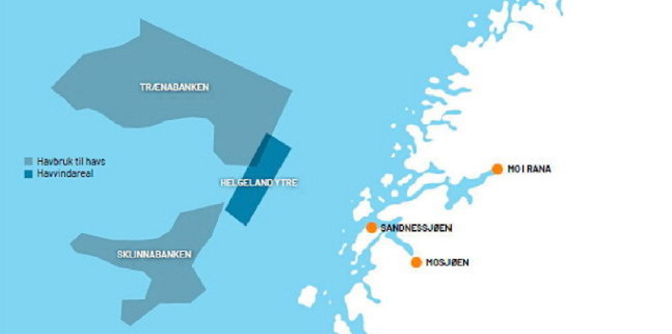 Foreslår havvind ved Helgeland for å dempe kommende kraftunderskudd i ...