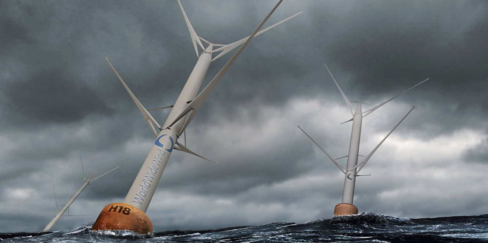 Floating on sale wind turbines