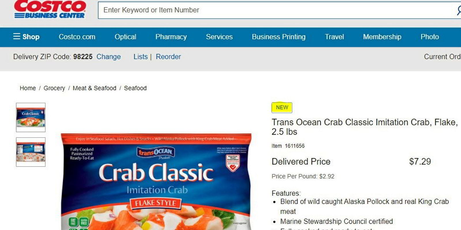 Costco turns to new surimi supplier after exclusive vendor fails to