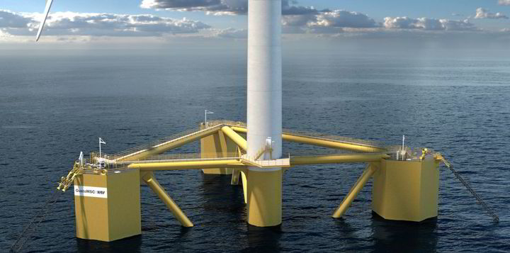 Dutch floating wind pioneer GustoMSC platform design stamped 'bankable ...