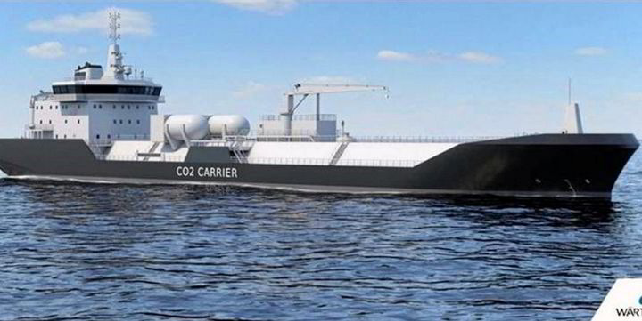 Carbon storage: Wartsila developing new liquid CO2 carrier design