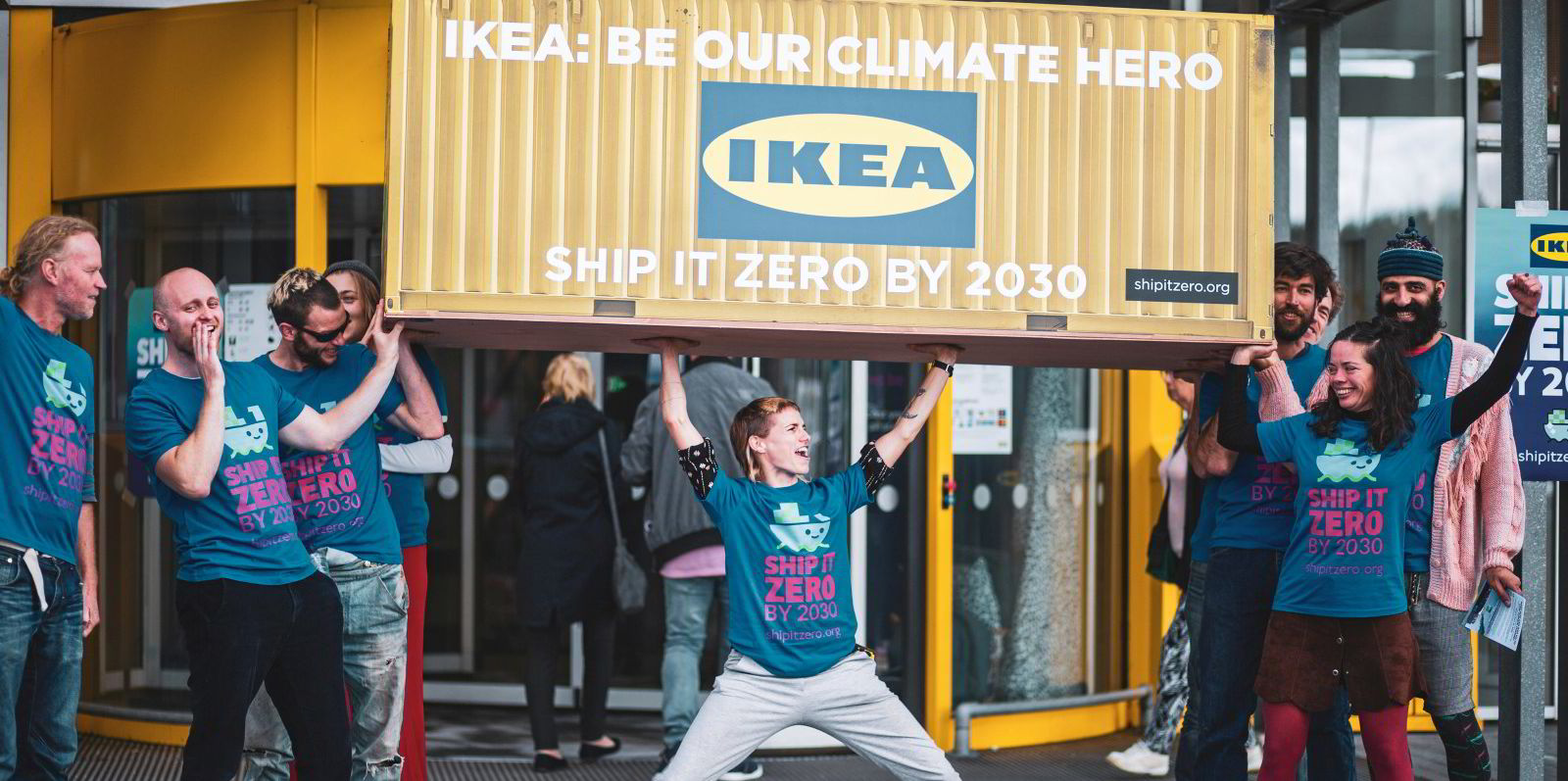 Ikea targeted on ship emissions by climate activists TradeWinds
