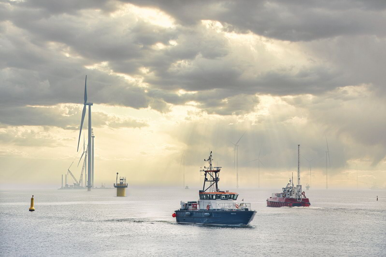 World's largest wind farm on a lake commissioned in Netherlands