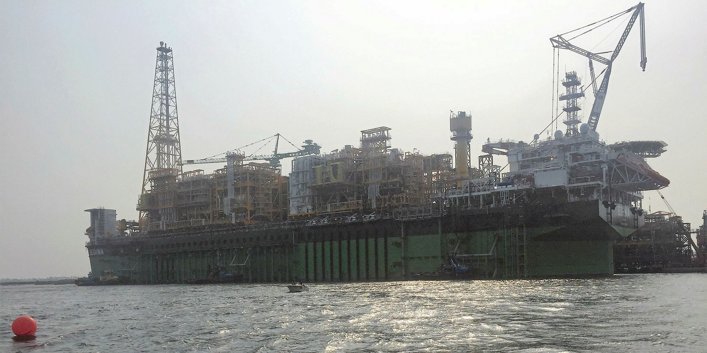 Egina FPSO arrives at Ladol to begin final integration | Upstream Online