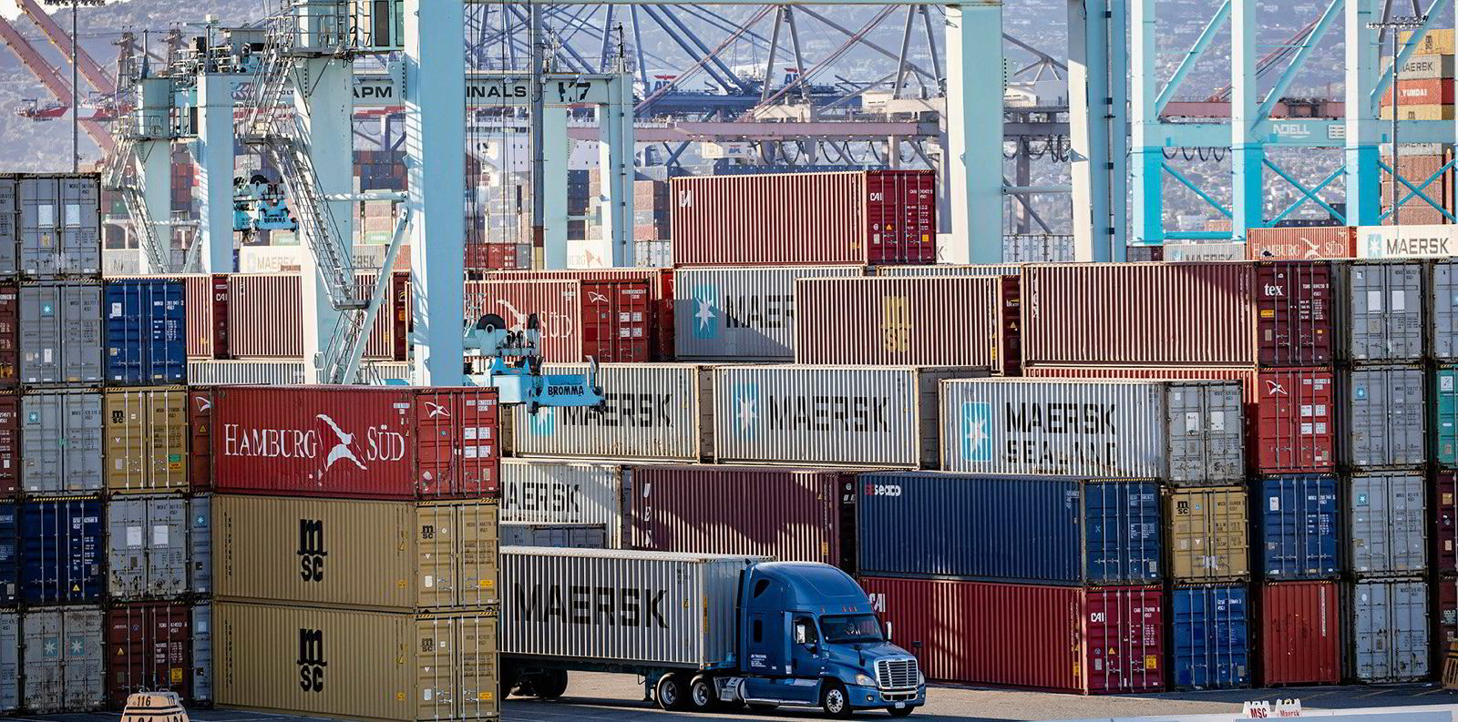 Biden to invest 17bn in US ports as part of infrastructure deal