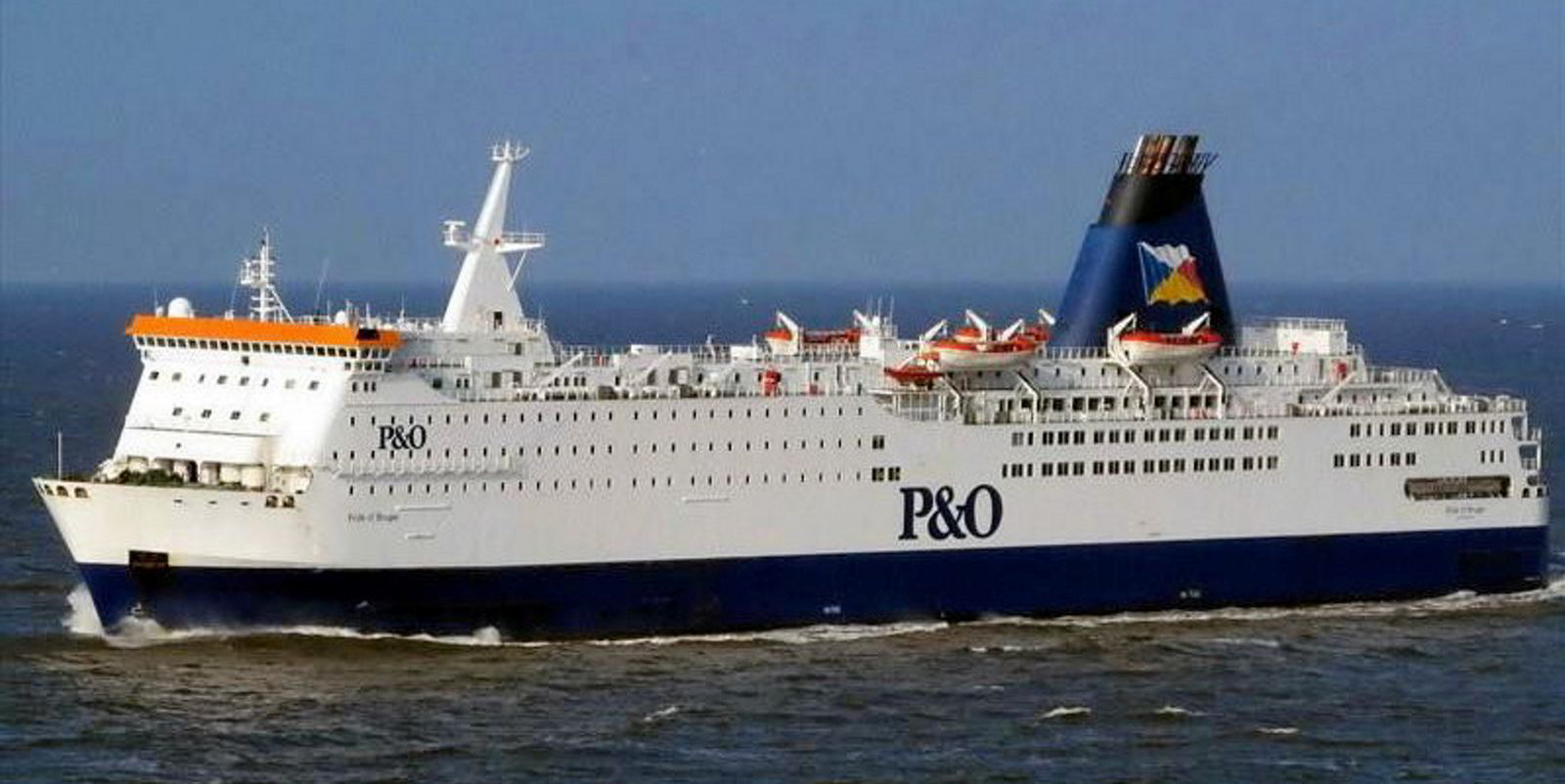 Паром по тройке. P&O Ferries.