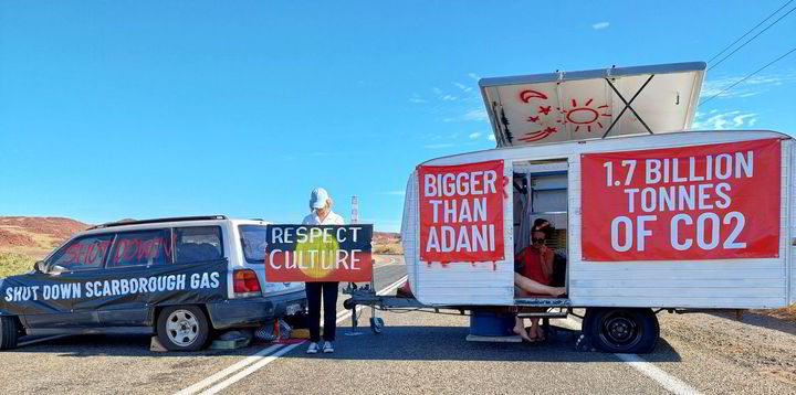 Woodside's Burrup LNG hub blockaded in protest of Scarborough sanction - Vimarsana News