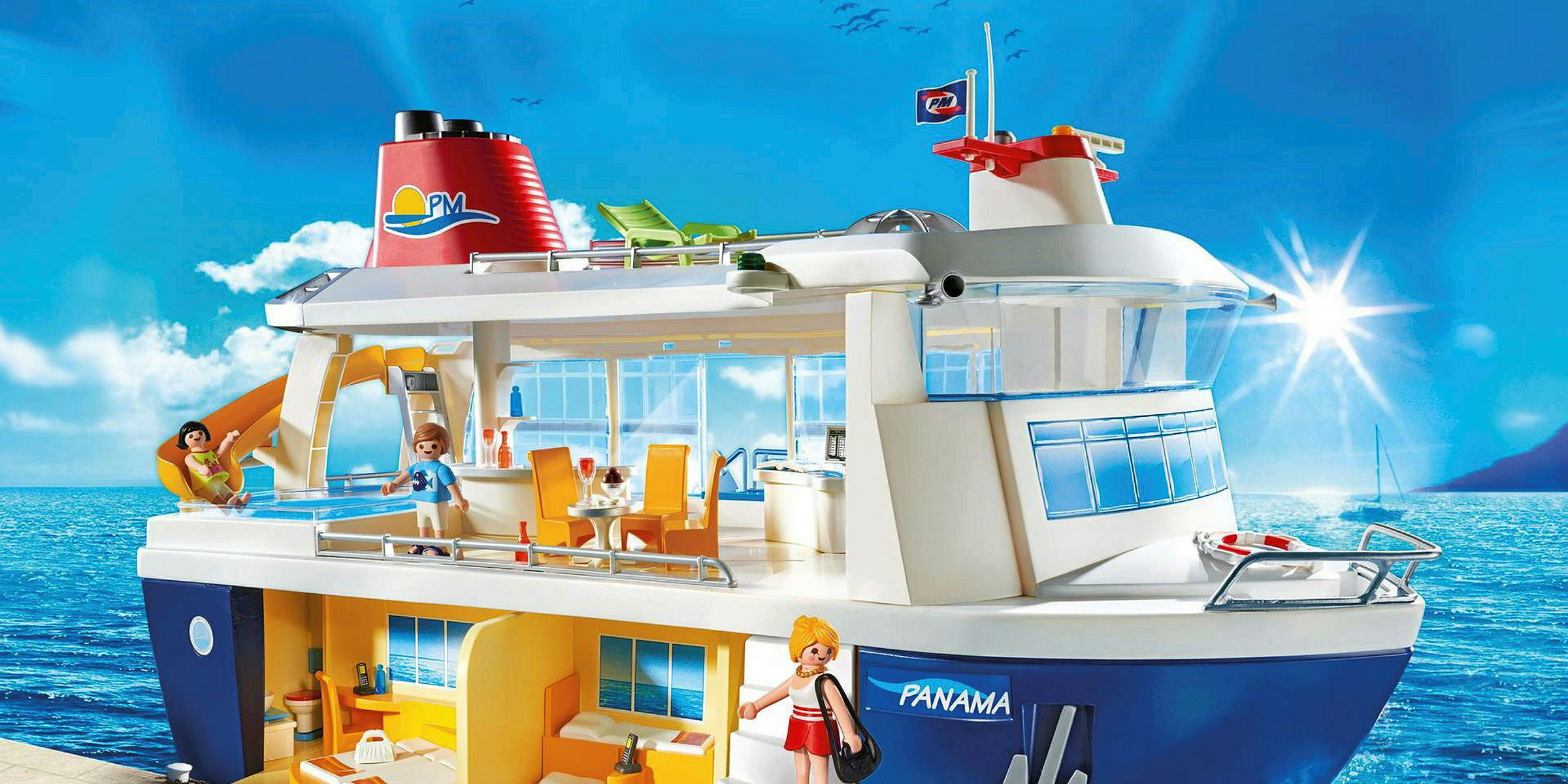 PLAYMOBIL Cruise Ship Officers Building Set 