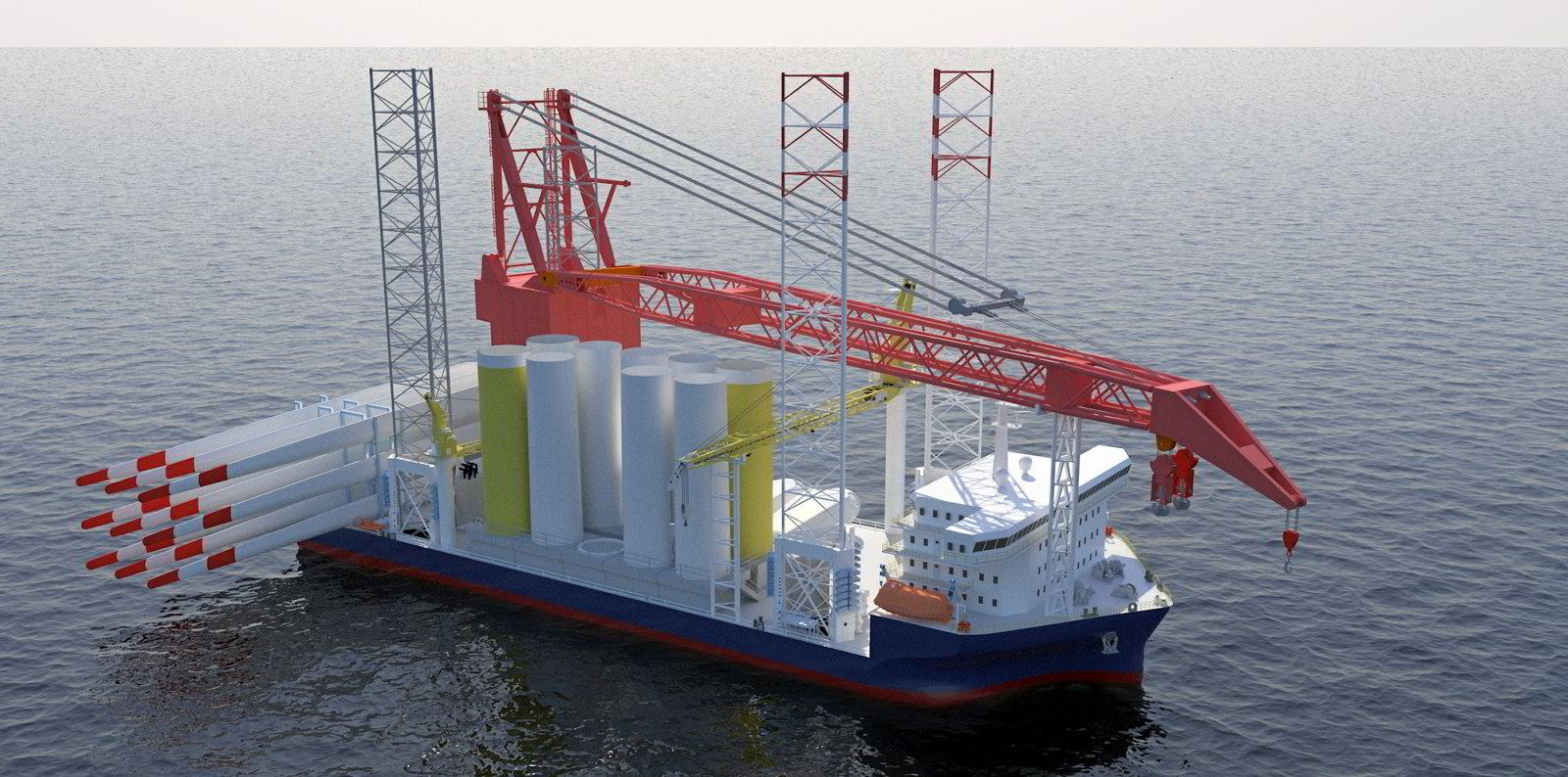 Flagship superinstaller launched in China for global �offshore wind