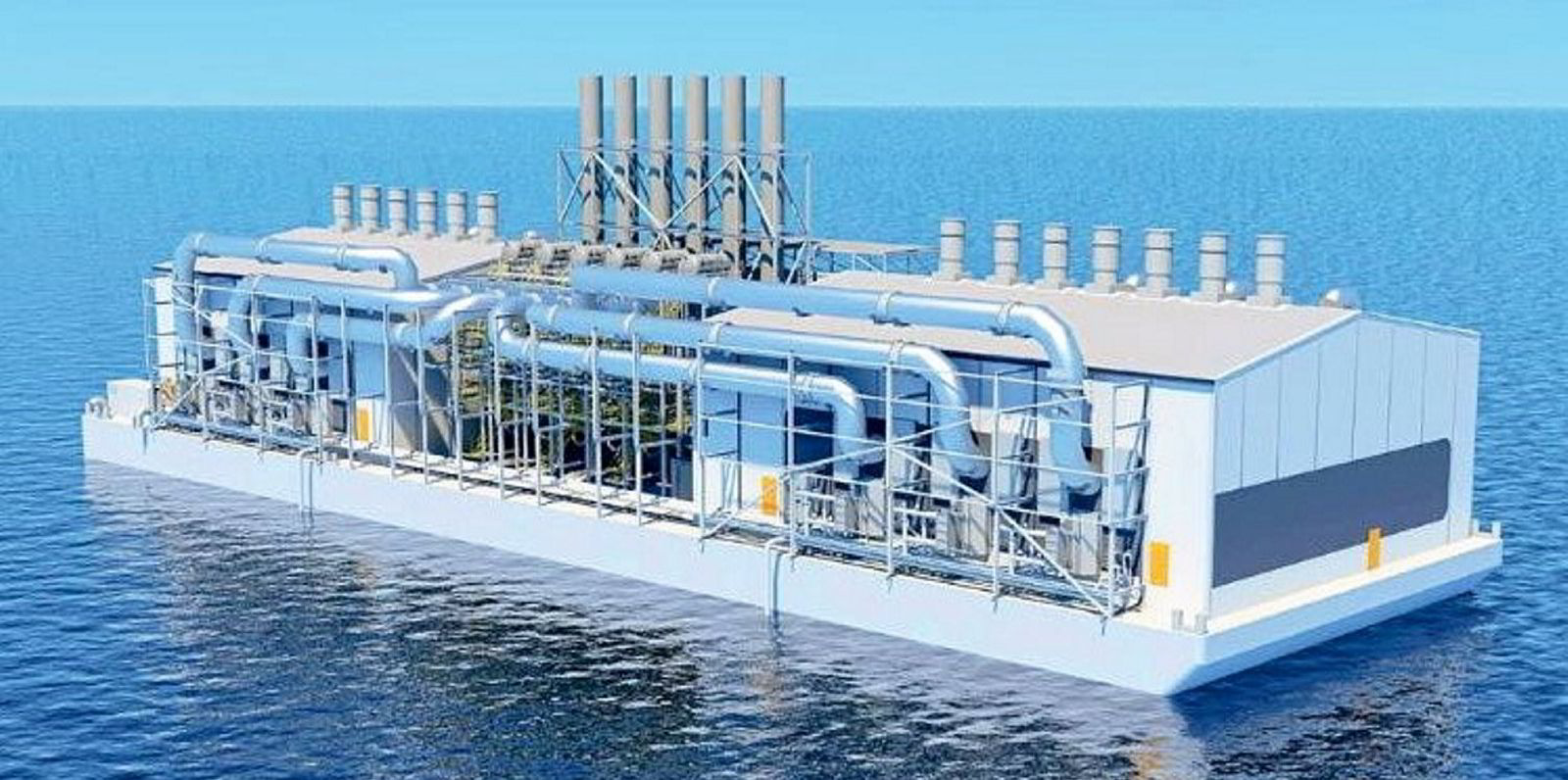 Mauritius floats request for offers on an LNG power barge TradeWinds
