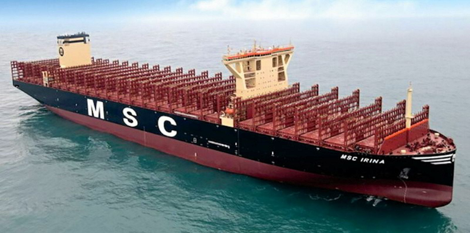 Worlds Biggest Container Ship MSC Irina Enters Service TradeWinds