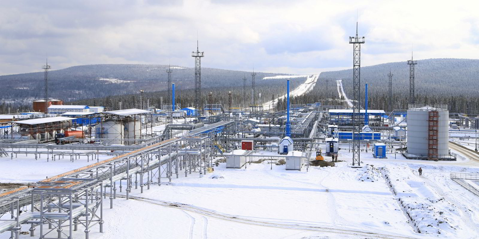 Газпром добыча Иркутск Ковыктинском газоконденсатном месторождении