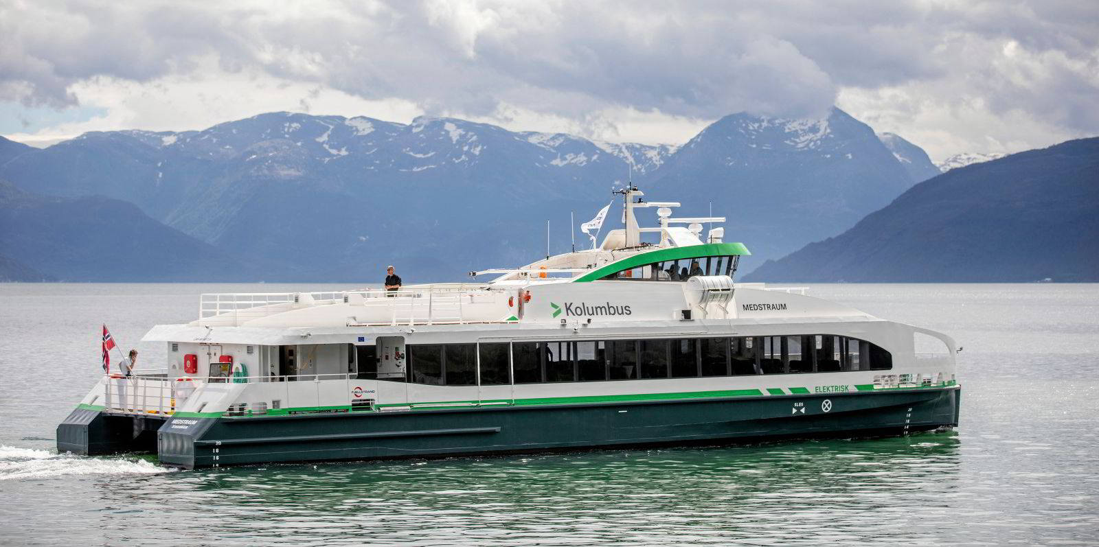 First fully electric zeroemission highspeed classed fast ferry