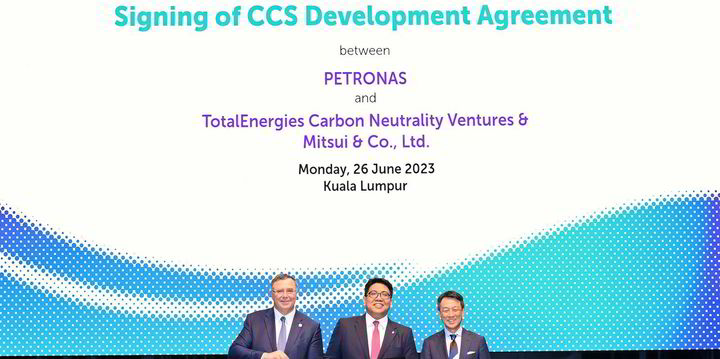 马来西亚国家石油公司、TotalEnergies 和三井物产在马来西亚推进碳储存中心