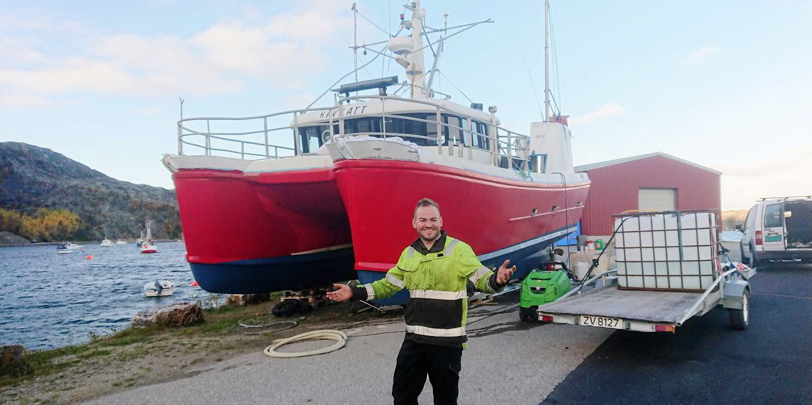 Nye teiner gjør levendefangst av dyphavsreker mulig. Øyvind Hesjevik ...