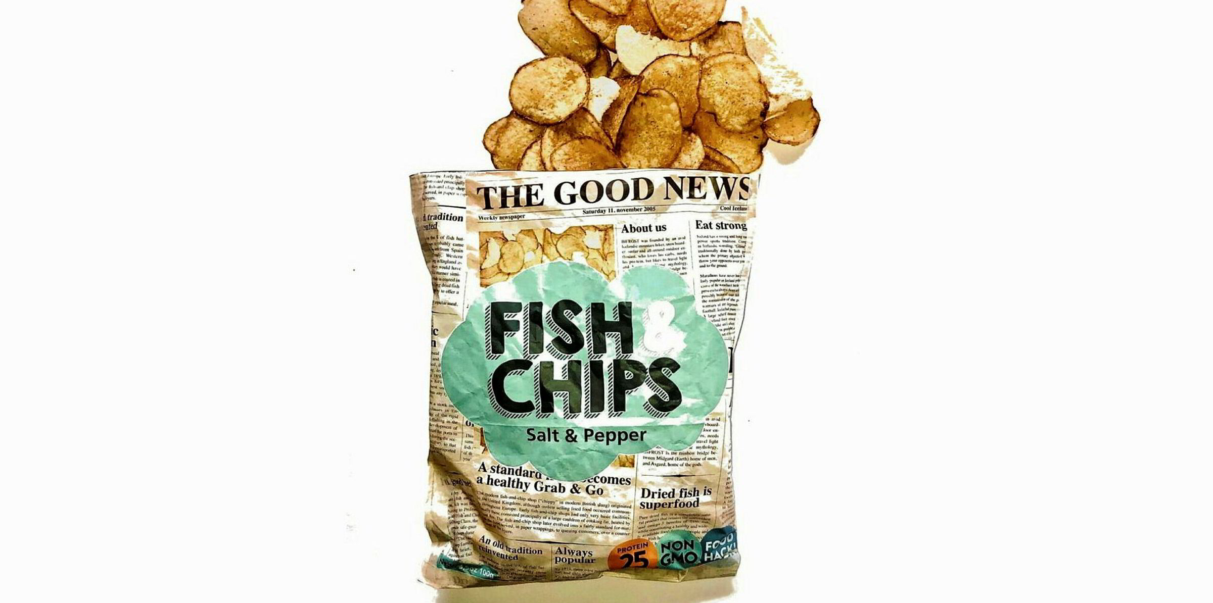 Icelandic startup transforms fish and chips into a bagged snack