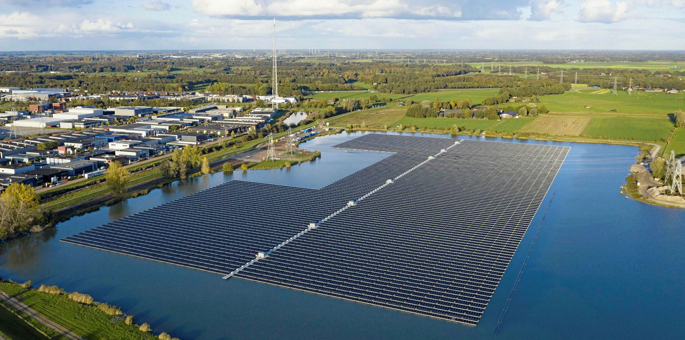 Largest Floating Solar Farm In Netherlands Switched On Recharge