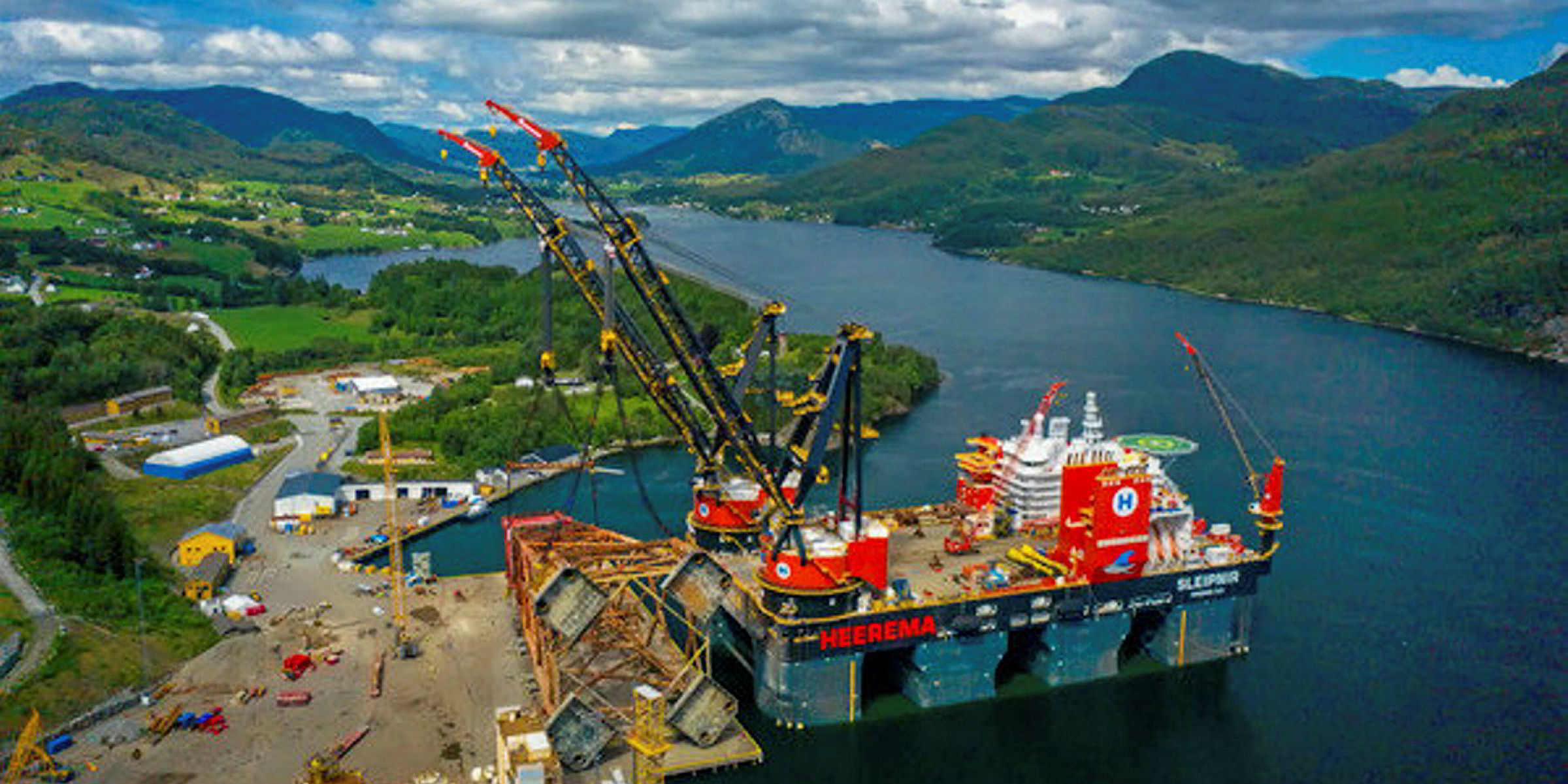 Heerema In 'world Record' Jacket Removal At Jotun Field Off Norway ...