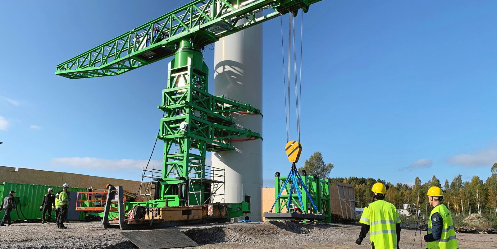 Wind giant Vestas invests in novel crane for turbine installation above