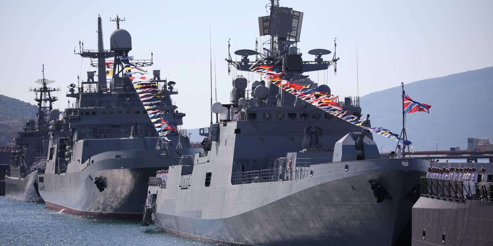 Ship movements halted as key Russian Black Sea port attacked by sea ...