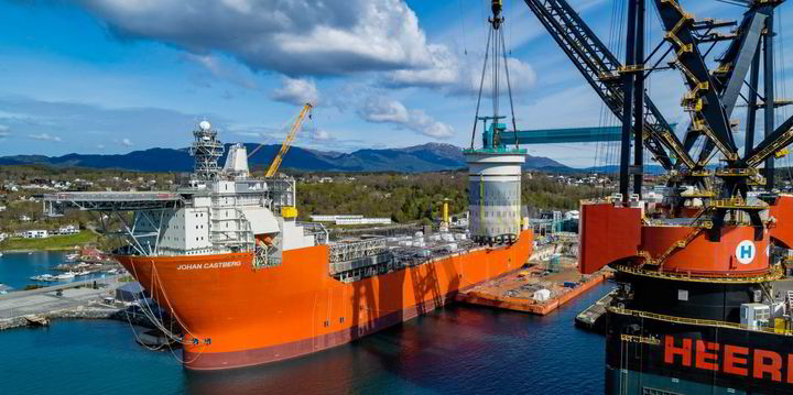 Giant Johan Castberg floater taking shape in Norway | Upstream Online