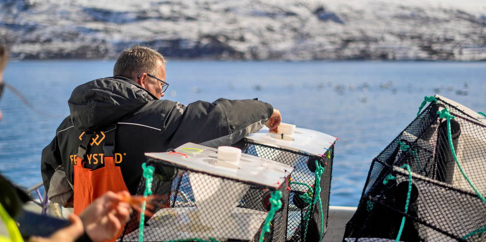 Nye teiner gjør levendefangst av dyphavsreker mulig. Øyvind Hesjevik ...