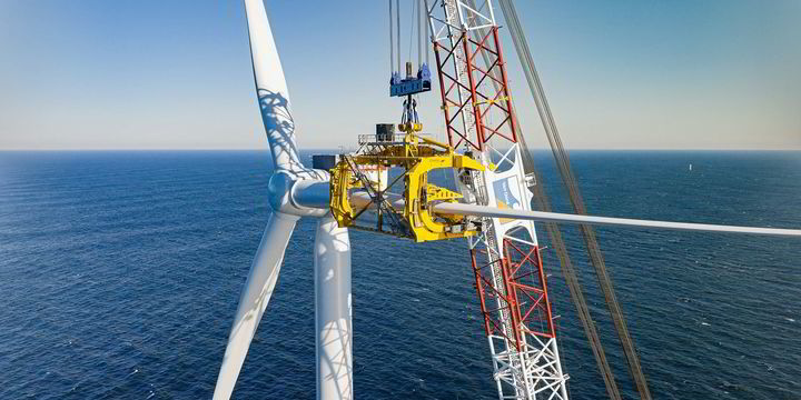 Orsted-Eversource JV installs New York's first offshore wind turbine