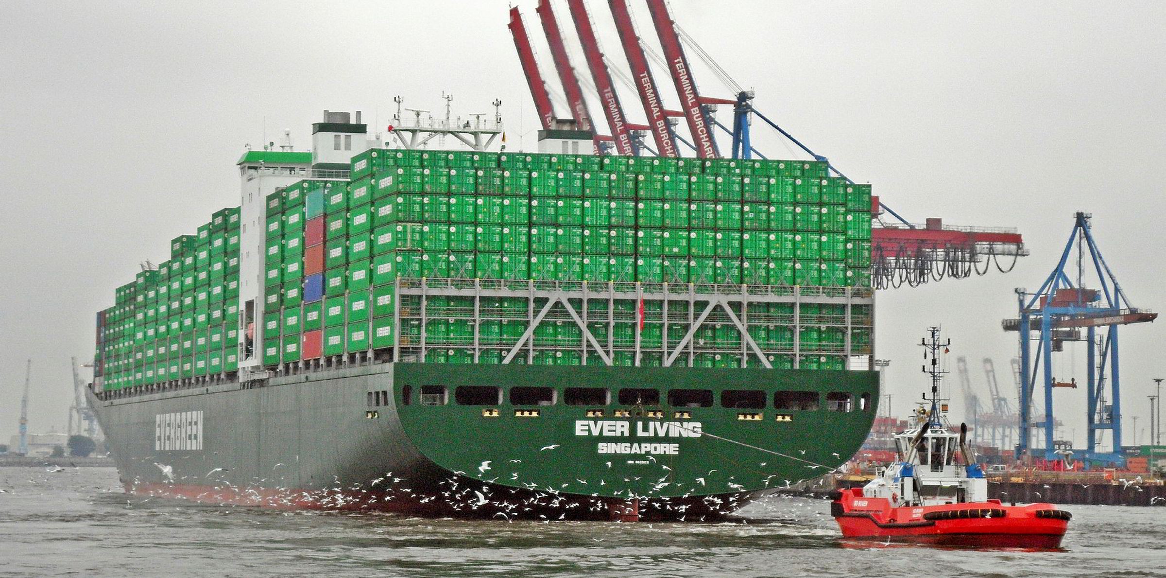 Evergreen Marine Selects Yards For 11 Ultra Large Boxship Order Tradewinds