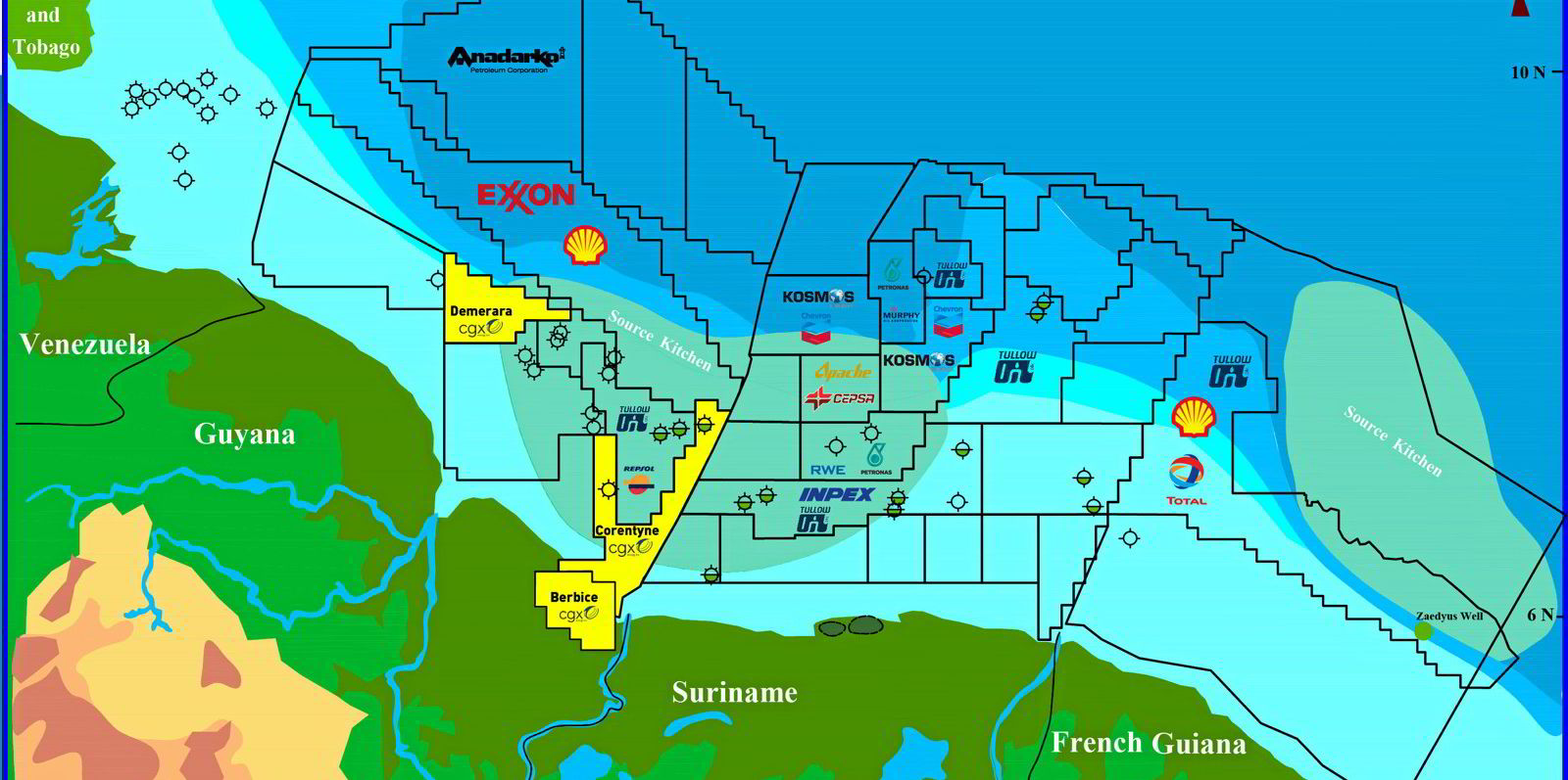 CGX Quits Pair Of Guyana Blocks To Direct Exploration Work At Corentyne ...