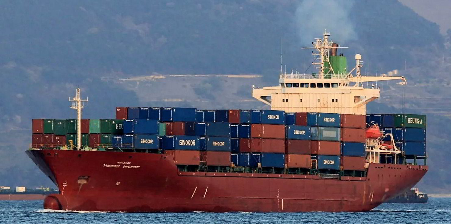 Sinokor scores hefty scrap price for container ship heading to