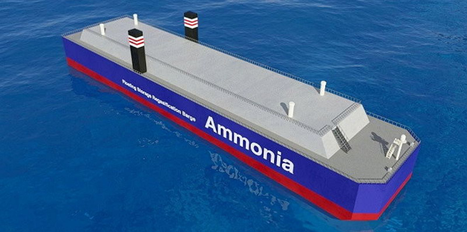 Japanese consortium develops ammonia FSRU barge | TradeWinds