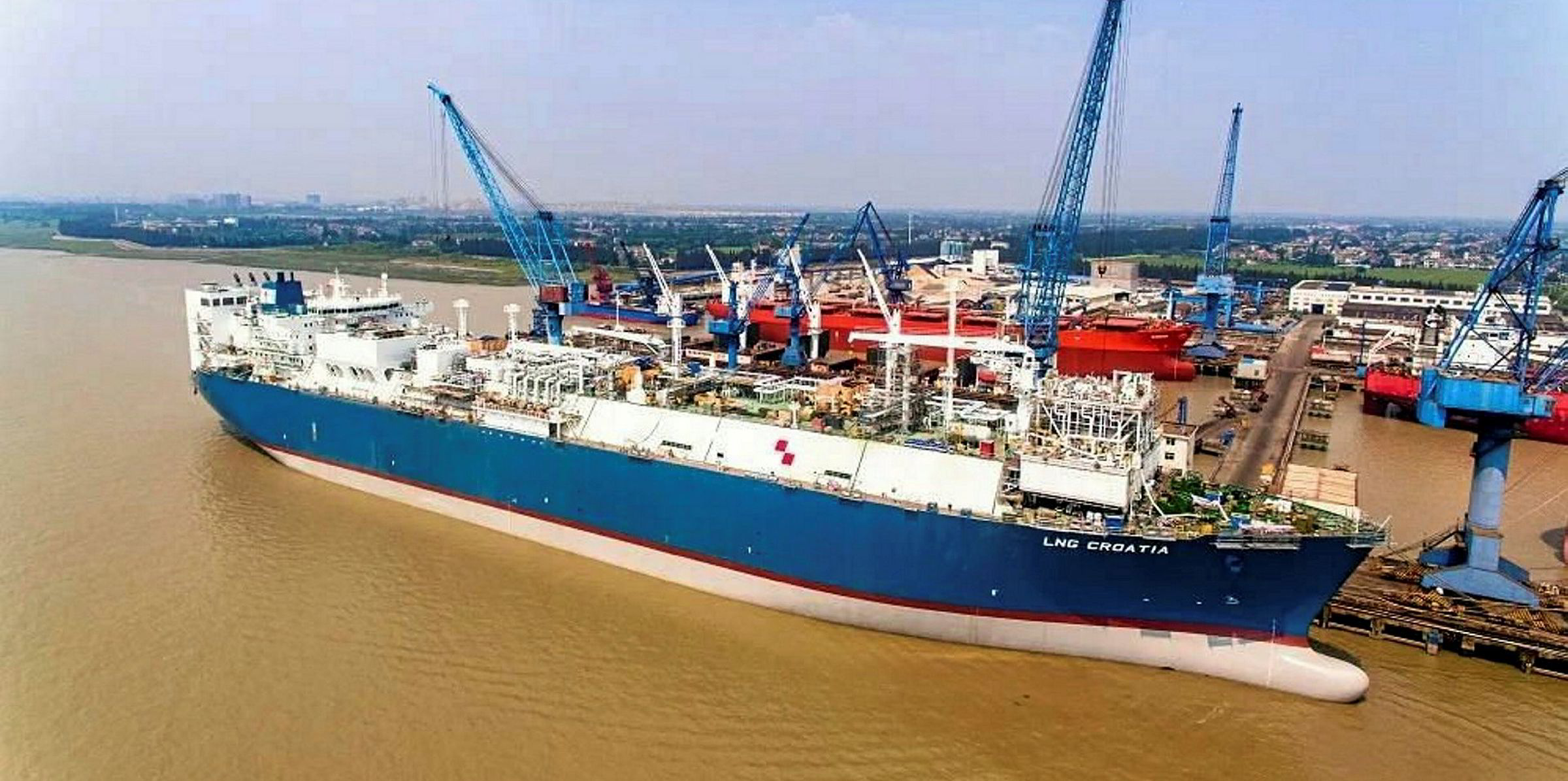 Converted Golar Viking Leaves China As FSRU For Croatia TradeWinds