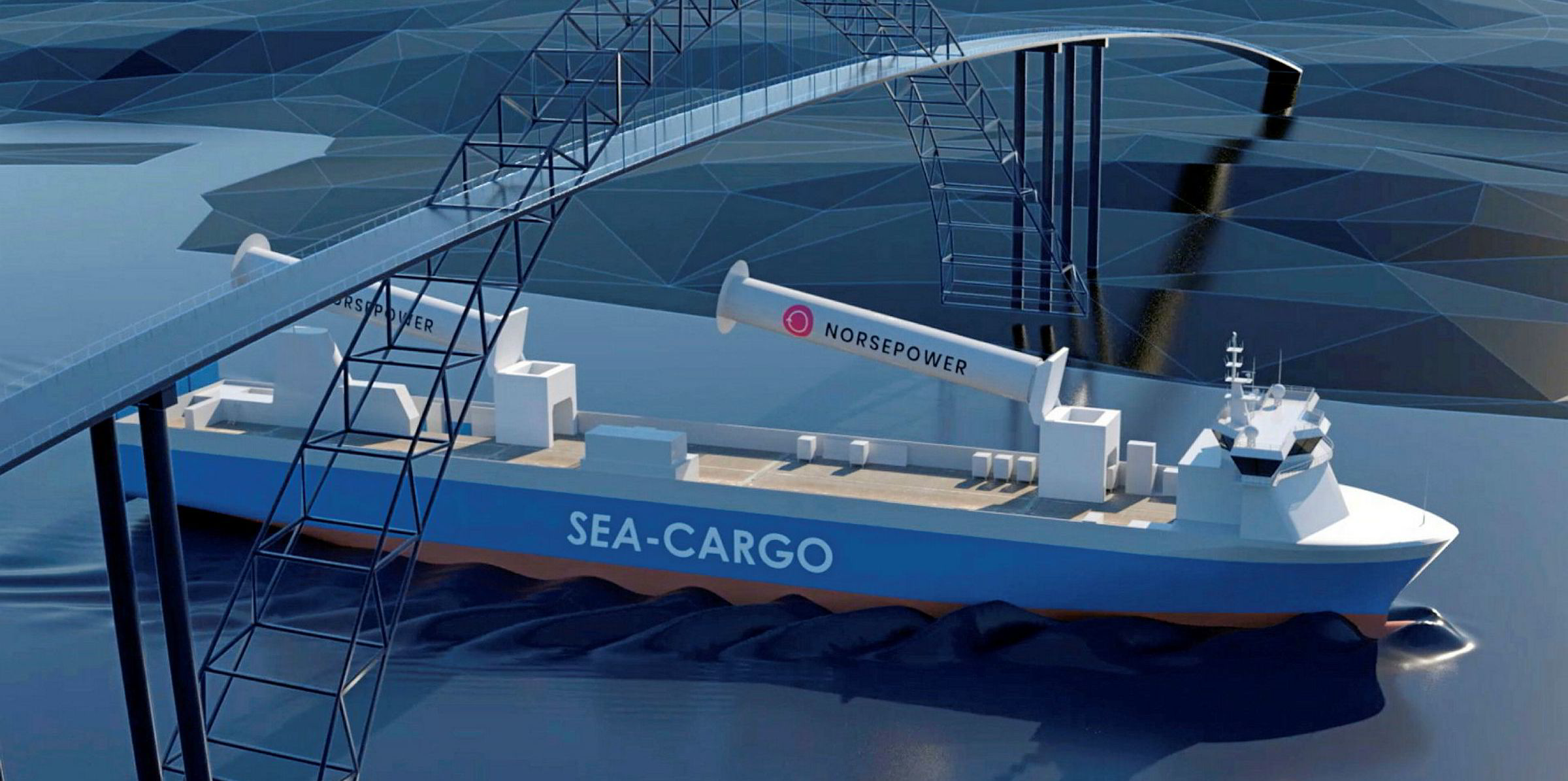 First tilting rotor sails to be fitted on North Sea roro TradeWinds