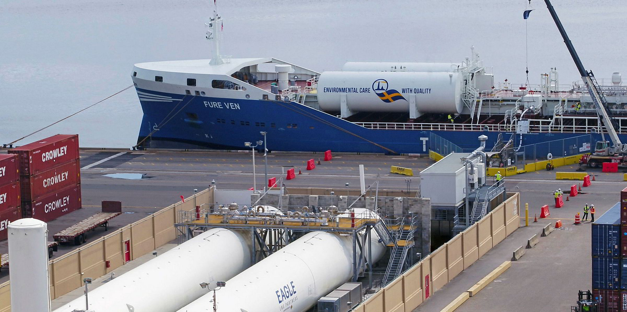 Swedish Tanker Debuts As First Foreign Flagged Ship To Bunker Lng In Us Tradewinds
