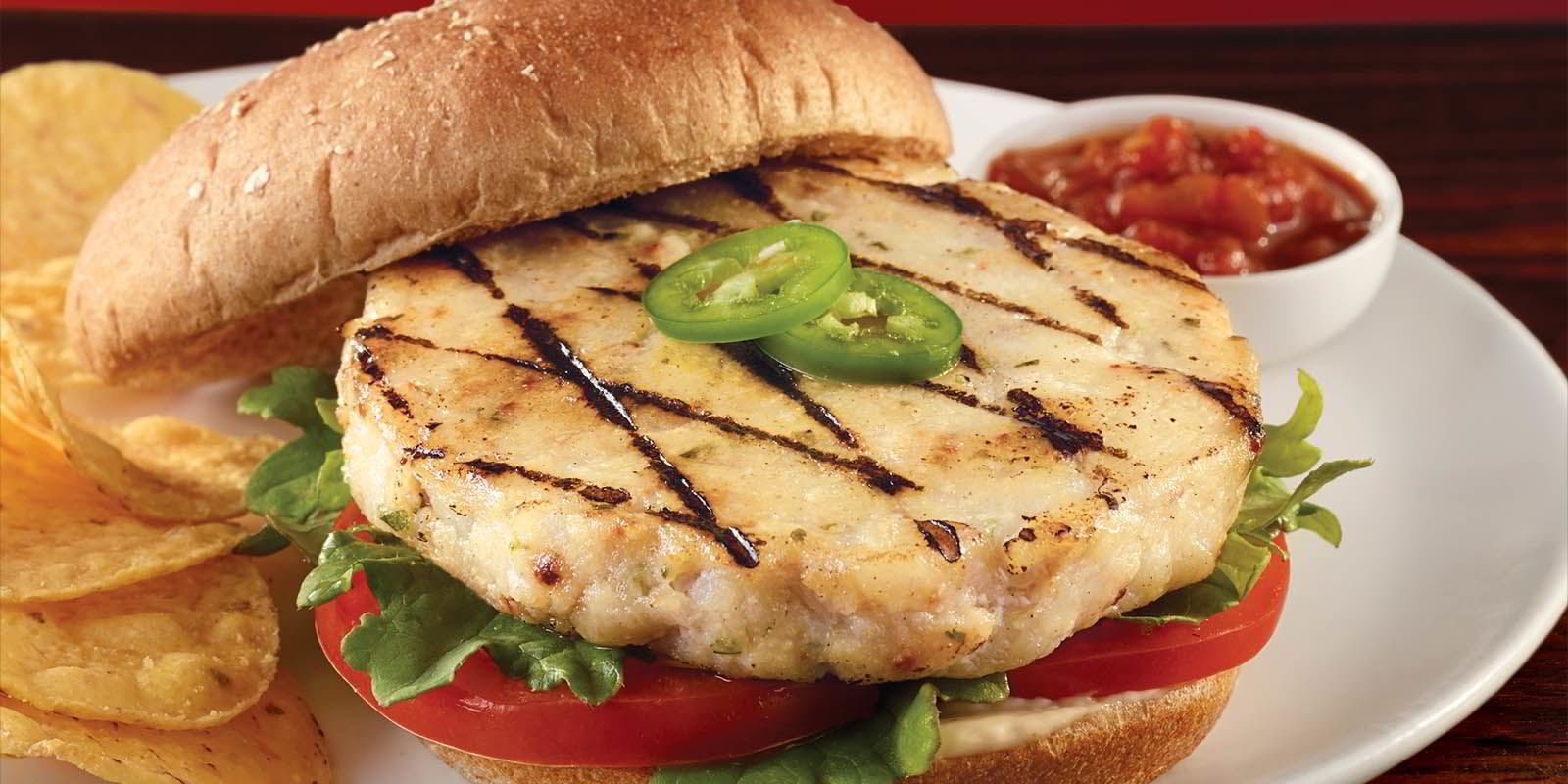 Trident Alaska Salmon Burgers 4 Ea, Seafood