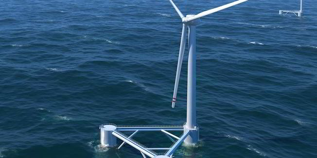 Floating turbine platform gets initial assessment from ABS | Recharge