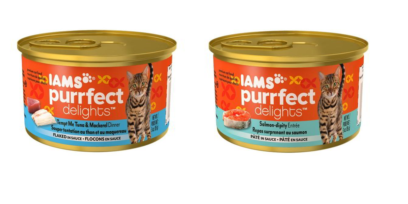 Iams purrfect store delicacies