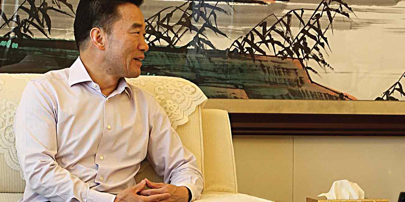 Ming Yang sees signs for hope