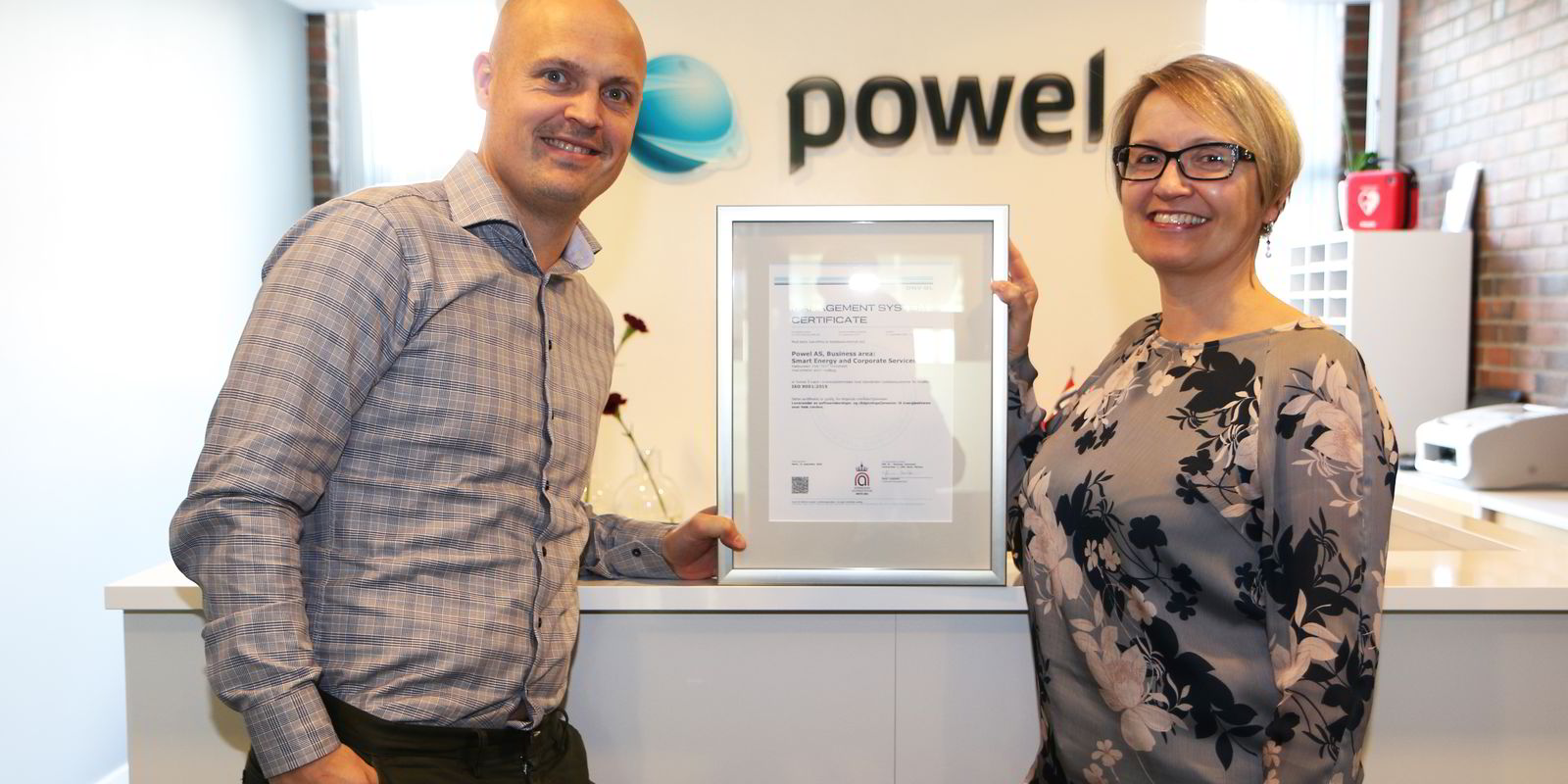 Powel Smart Energy er blitt ISOsertifisert Europower