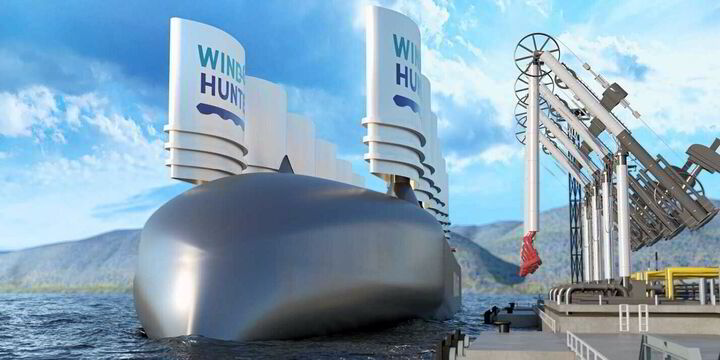 Mitsui OSK Lines' Wind Hunter Project: Sailing Ships Producing Green Hydrogen