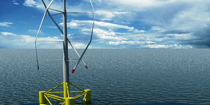 Deep-water vertical-axis wind turbine gets last dry run | Recharge