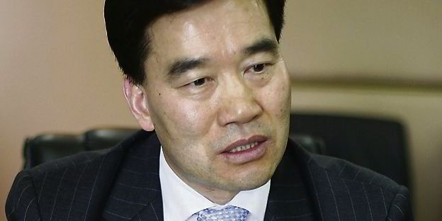 Zhang Chuanwei, chairman of China's Ming Yang wind group