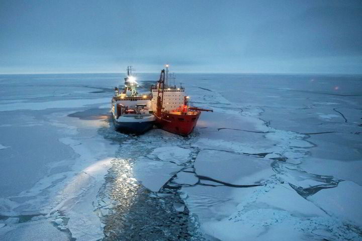 Icebreakers' year-long Arctic drift aims to shed light on global warming - TradeWinds