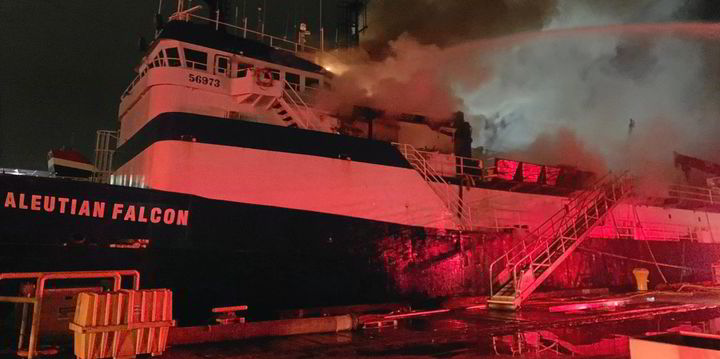 Week's Top Headlines: Fire destroys Trident vessel; Mowi, Leroy eye ...