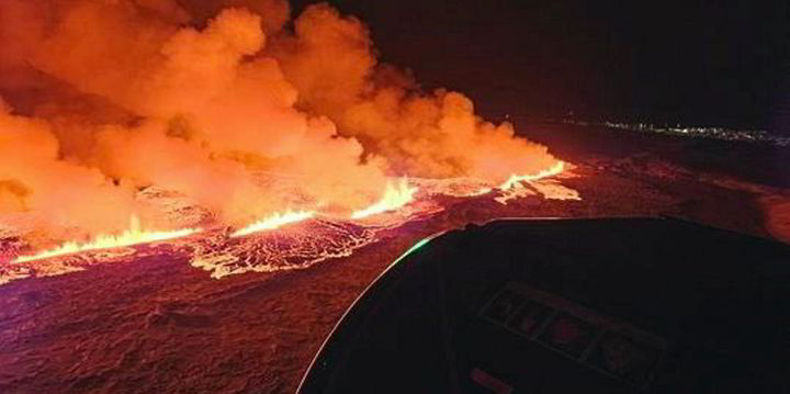 Iceland volcano finally erupts after weeks of earthquakes | IntraFish.com