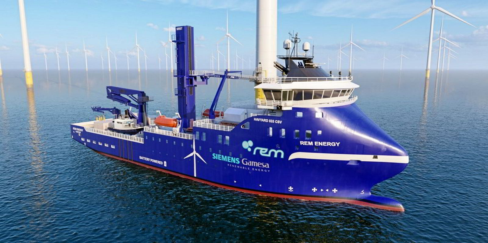 Rem switches PSV into wind sector and fixes newbuild to Siemens