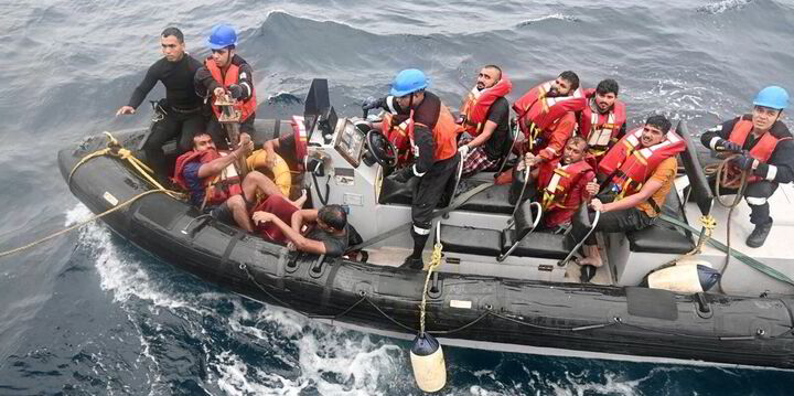 Nine seafarers found alive from capsized tanker as Indian Navy ...