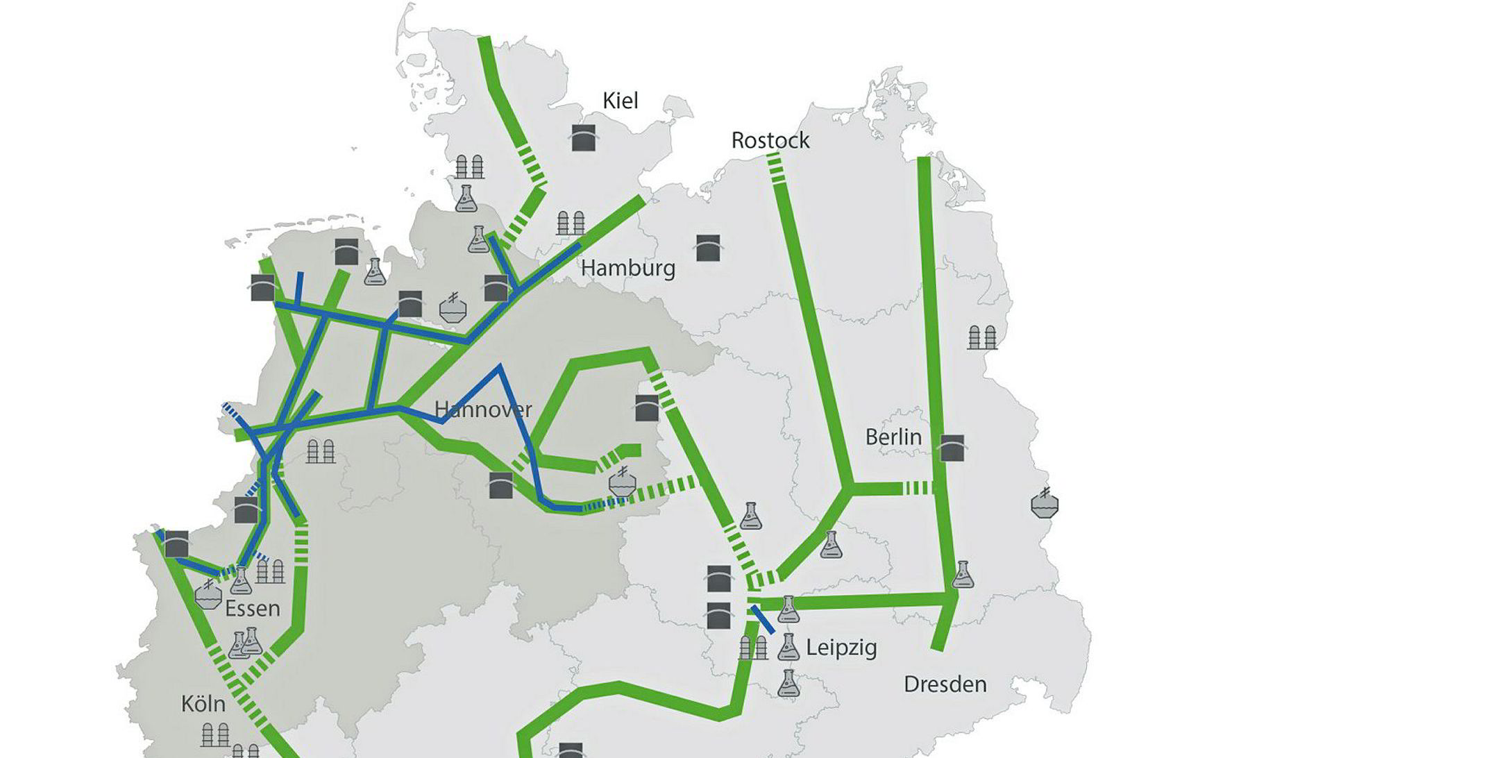 German pipeline operators present plan for world’s largest hydrogen grid  Recharge